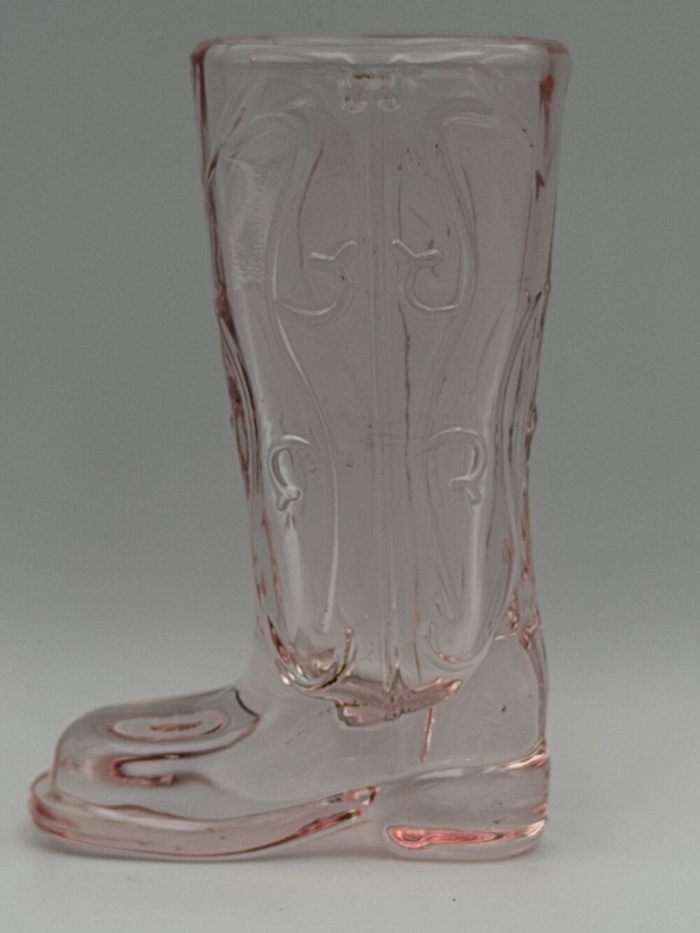 Cowboy Boot Shot Glasses Blush Pink Set of 6 0.75oz Western Barware Party NIB - Picture 16 of 16
